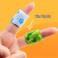Non-woven Self-adhesive Finger Bandage, Writing Finger Protection, Easy To Tear Self-adhesive Joint Protection, Anti-wear Hand Calluses Tape, Sports Fixation Tape