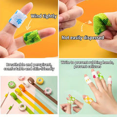 Non-woven Self-adhesive Finger Bandage, Writing Finger Protection, Easy To Tear Self-adhesive Joint Protection, Anti-wear Hand Calluses Tape, Sports Fixation Tape