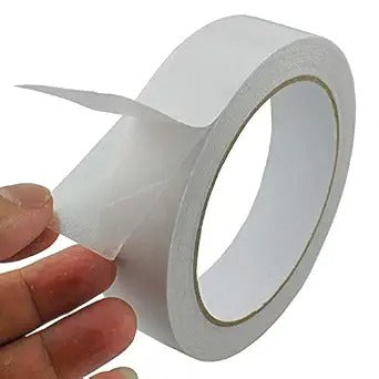 Adhesive double sided tissue tape