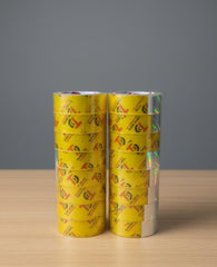 Scotch Tape 18mm x 25 Yards – 8 piece pack Transparent Strong Adhesive Tape for Office & Stationery Use