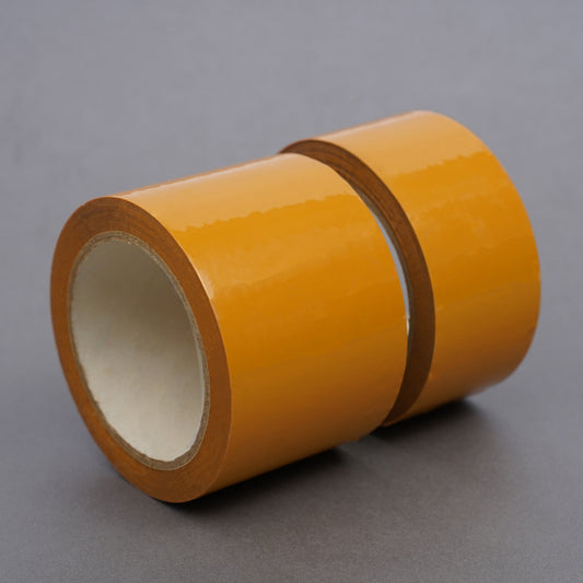Tape Dose Adhesive Tan Tape Rolls